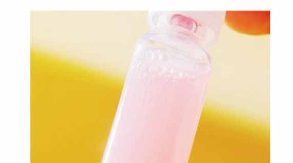 Liquid turned a natural pink after shaking