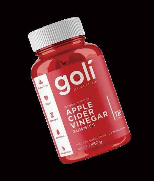 GOLI Apple Cider Vinegar Gummies bottle